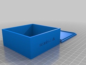 scanbiz box containers customized 3d print model - Mito3D