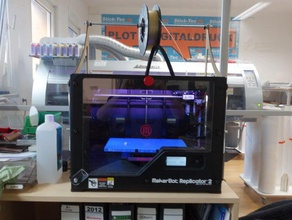 rep2 lado frontal de windows 3d la impresora accesorios vivienda lasercut el panel replicator 2 3d print model - Mito3D