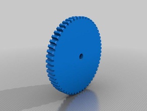 worm mudanças Impressora 3d de peças 3d print model - Mito3D