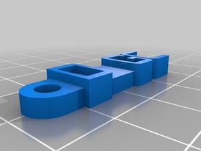 d gc organización personalizado 3d print model - Mito3D