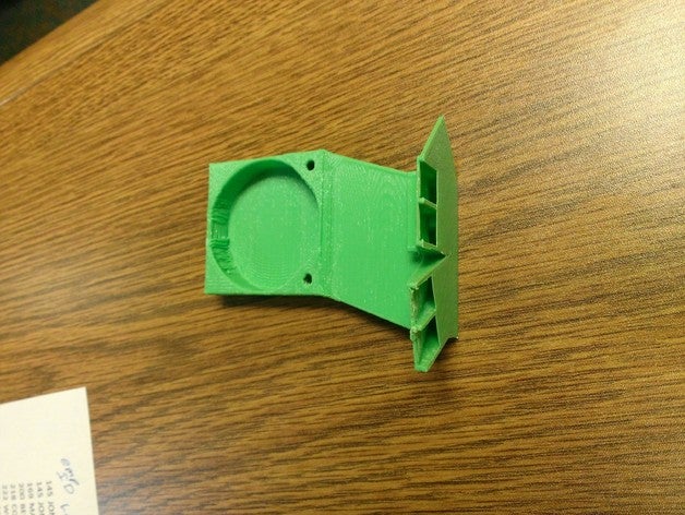 da vinci 20 montaje trasero cubierta del ventilador de refrigeración Impresora 3d las piezas 3D print model - Mito3D