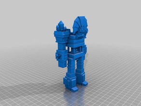 minimum ancient titan 3d printing mech titab 3d print model - Mito3D