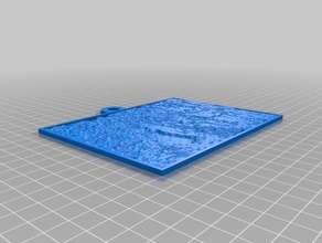 özelleştirilmiş lithopane benim 2d sanat 3d print model - Mito3D