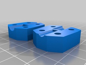 accouplement de l'arbre L'imprimante 3d pièces personnalisé 3d print model - Mito3D