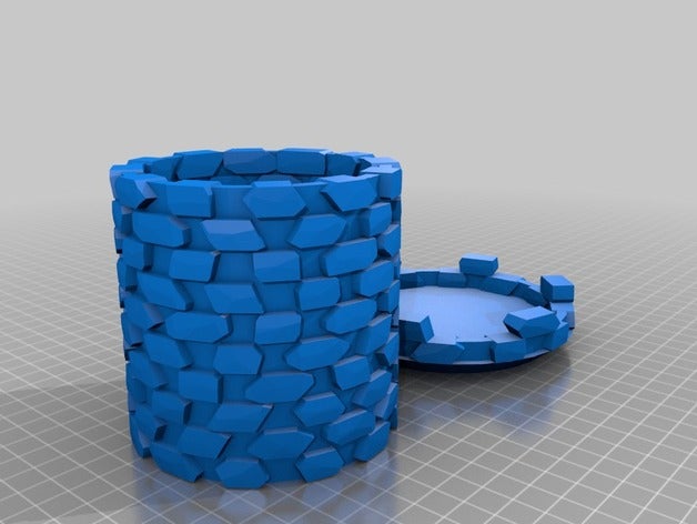 mi personalizados torreta 20 las estructuras de edificios personalizado 3D print model - Mito3D