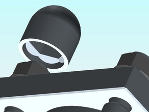 m16 Kontermutter Kappe tools cap Mutter Nüsse 3d print model - Mito3D