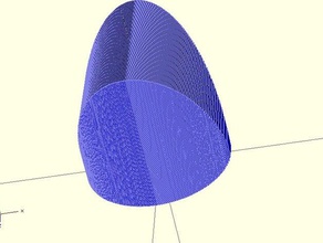 calc de la courbe les mathématiques art customizer openscad 3d print model - Mito3D