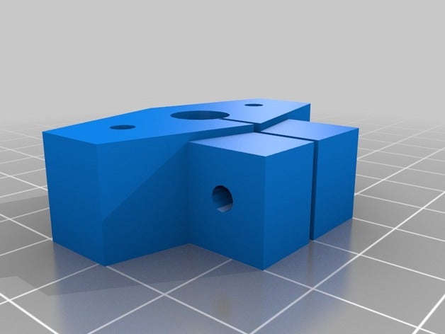 bracket 8 mm 3d printer parts 3D print model - Mito3D