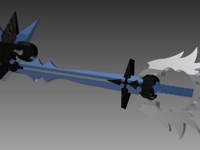 personalizado llave espada esper art kingdom hearts 3d print model - Mito3D