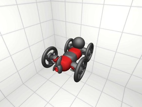 sokak yarışı araba 3d baskı modiochallenge 3d print model - Mito3D