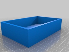 basic box mit Deckel Container box-Speicher container 3d print model - Mito3D