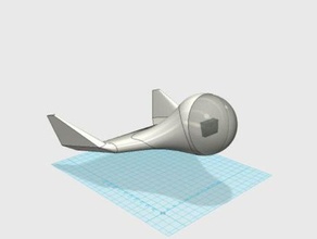 gopro fpv espaço de avião r c veículos rc 3 nave espacial a exploração do 3d print model - Mito3D