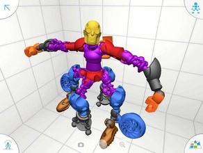 modiibot brinquedos & games 3d print model - Mito3D