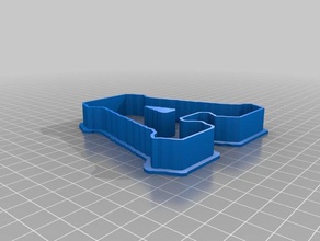 alfa - personalizar el cortador de la galleta cocina y comedor personalizado 3d print model - Mito3D