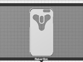 le destin de l'iphone 6 cas base téléphone mobile iphone6 3d print model - Mito3D