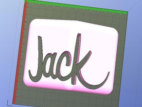 jack box-Zeichen-logo Schilder & logos fast-food hamburger box logo 3d print model - Mito3D
