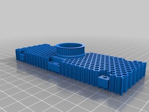 clip-insieme coroplast ruota parti di ingegneria l'efficienza energia e 3d print model - Mito3D