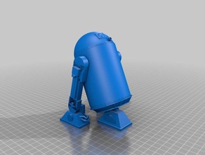 r2d2 model robotlar starwars star wars 3d print model - Mito3D