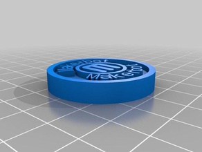 maker coin coins & badges customized 3d print model - Mito3D