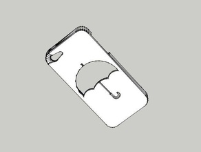 phone not umbrella mobile 3d print model - Mito3D