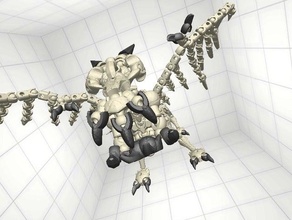 rianimato osso di drago costruzione giocattoli la creazione modio modiochallenge 3d print model - Mito3D