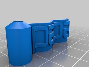 drapeau papa juegos personalizado 3d print model - Mito3D