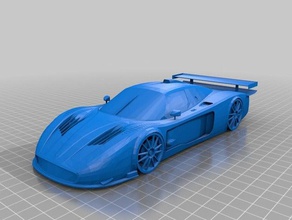 mazarati mc12 vehicles sports car vehicle 3d print model - Mito3D