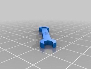 sleutel noel herramientas personalizado 3d print model - Mito3D