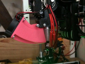conduits de ventilation modif verser prusa i3 rework e-motiontech L'imprimante 3d pièces 3d print model - Mito3D