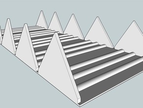 flatroll réglable épaisseur de forme pentagonale la colonne d'autres 3d expérience géométrie reprap modèle test 3d print model - Mito3D
