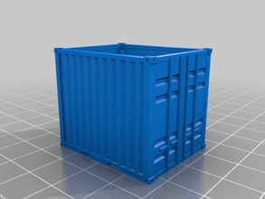 ho scale china railway tbj10 container vehicles 3d print model - Mito3D