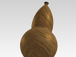drinking gourd 3d print model - Mito3D