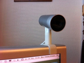isight camera mount apple screen cameraholder 3d print model - Mito3D
