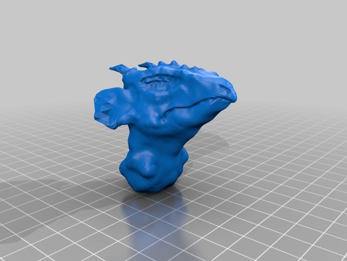 dragon head other 3D print model - Mito3D