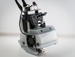 low-poly Frosch mount rigidbot e3d-v6 3d-Drucker Teile 3d print model - Mito3D