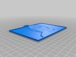 eleanor 2d-Kunst kundengebundene 3d print model - Mito3D