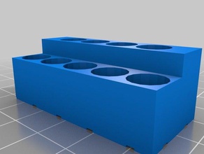 pencil holder tool holders & boxes customized 3d print model - Mito3D