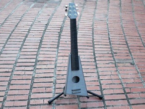 playable guitar - printable without supports music guitar instrument music musical instrument