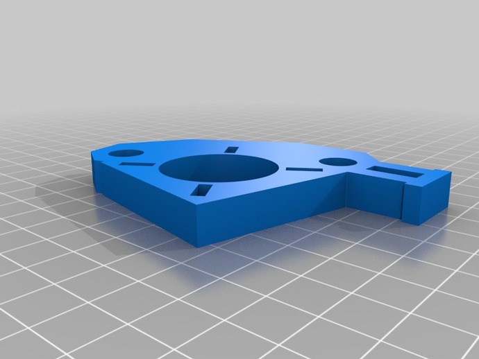 deneyler prusa motor mount diğer eksen mendel braketi openscad reprap yükseltme y-eksen 3D print model - Mito3D