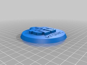 medallion maker faire rome 2014 robot coin 3d print model - Mito3D
