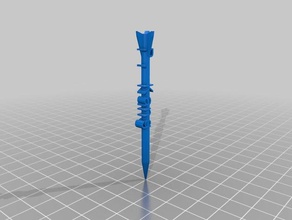 mein besonders angefertigt golf tee design 3 sport & im freien kundengebundene 3d print model - Mito3D