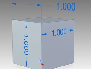 test cube 3d-Druck-tests die Kalibrierung schnell Erster Versuch zuerst versuchen Zoll Modell Objekt Drucker Form einfach Platz tester 3d print model - Mito3D