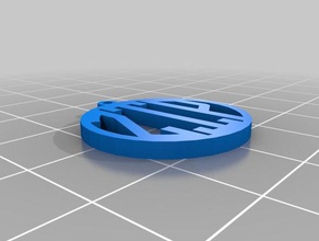 zip pendant jewelry customized 3d print model - Mito3D