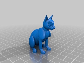 catcat L'impression 3d animal animaux cat figure figurine 3d print model - Mito3D