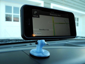 qualsiasi telefono dock per auto automotive culla dashboard droid gps iphone mobile il monte sat nav 3d print model - Mito3D