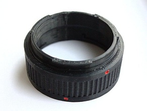 canon ef tubo de extensão conjunto câmera tubos macro fotografia anel 3d print model - Mito3D