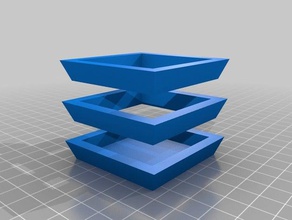 2 color box 3d print model - Mito3D