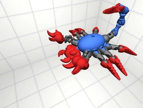 modio scorpione costruzione di giocattoli la creazione 3d print model - Mito3D