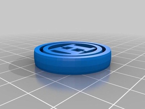 my customized gimbals letter signs & logos 3d print model - Mito3D
