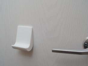 toilet smartphone holder household cradle 3d print model - Mito3D